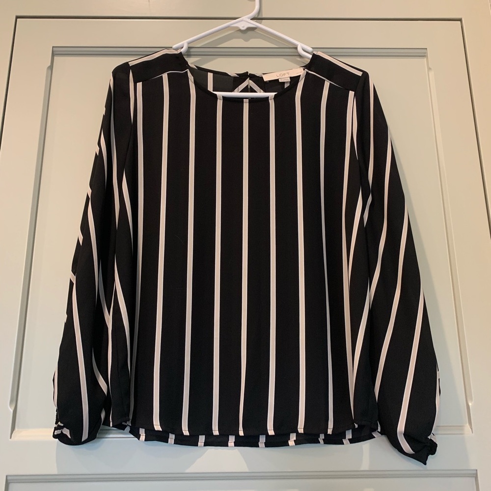 Striped Loft Blouse